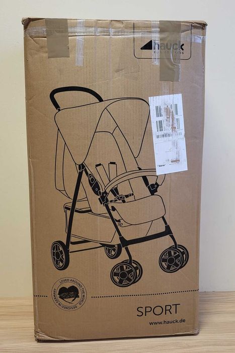 Wózek spacerowy Hauck Sport szary W59