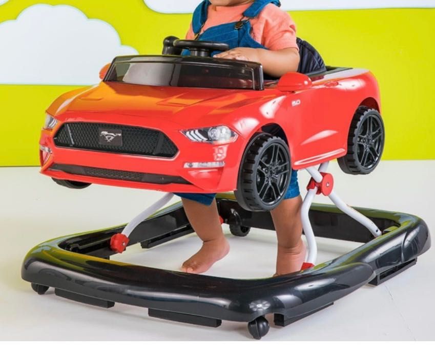 Дитячі ходунки 4 в 1 Bright Starts Ford Mustang Red