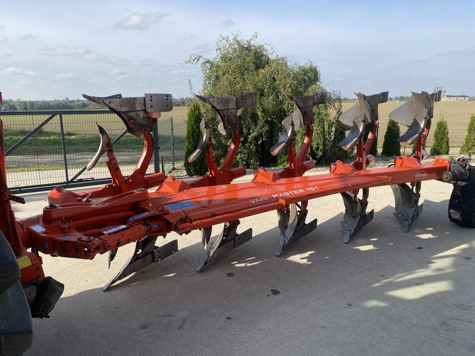 PŁUG KUHN VARI-MASTER 151 VARIO 5tka sup stan owerum lemken kverneland