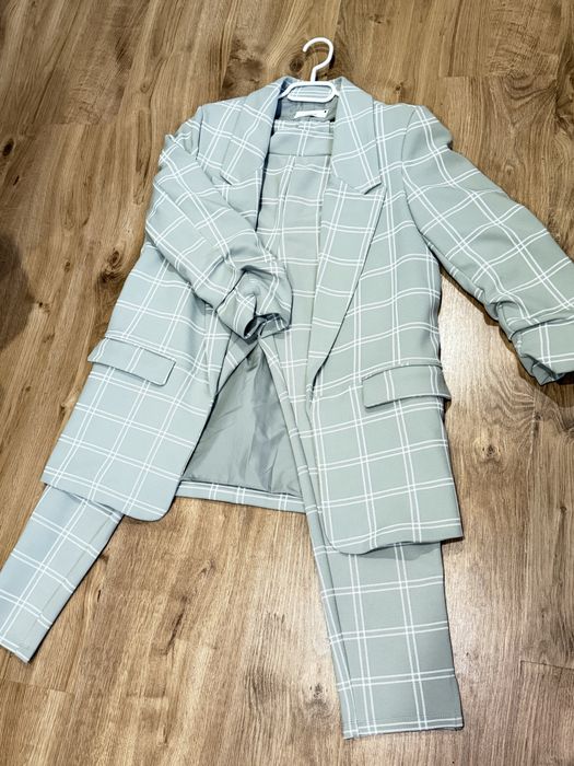 Kostium marynarka żakiet komplet Reserved L Garnitur damski spodnie