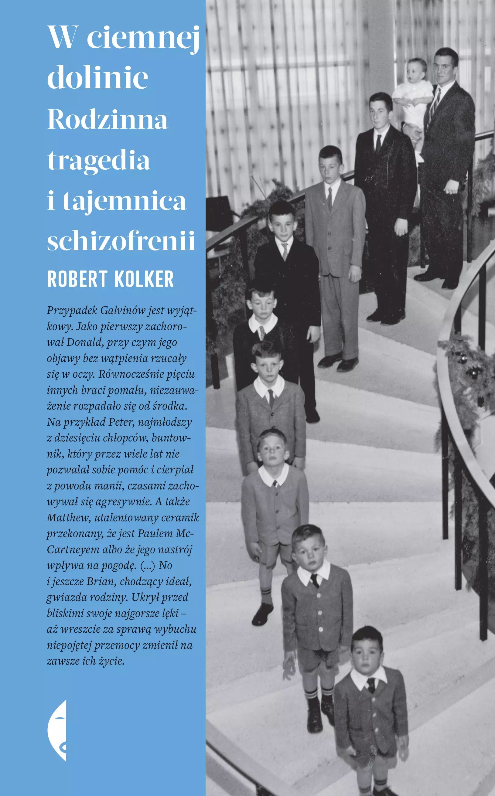 W ciemnej dolinie. Rodzinna tragedia i tajemnica schizofrenii. Czarne