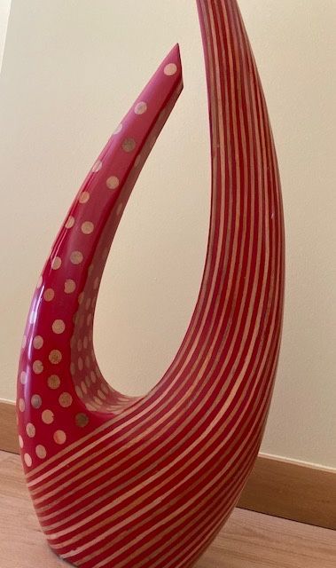 Duas peças decorativas, artesanato das Filipinas