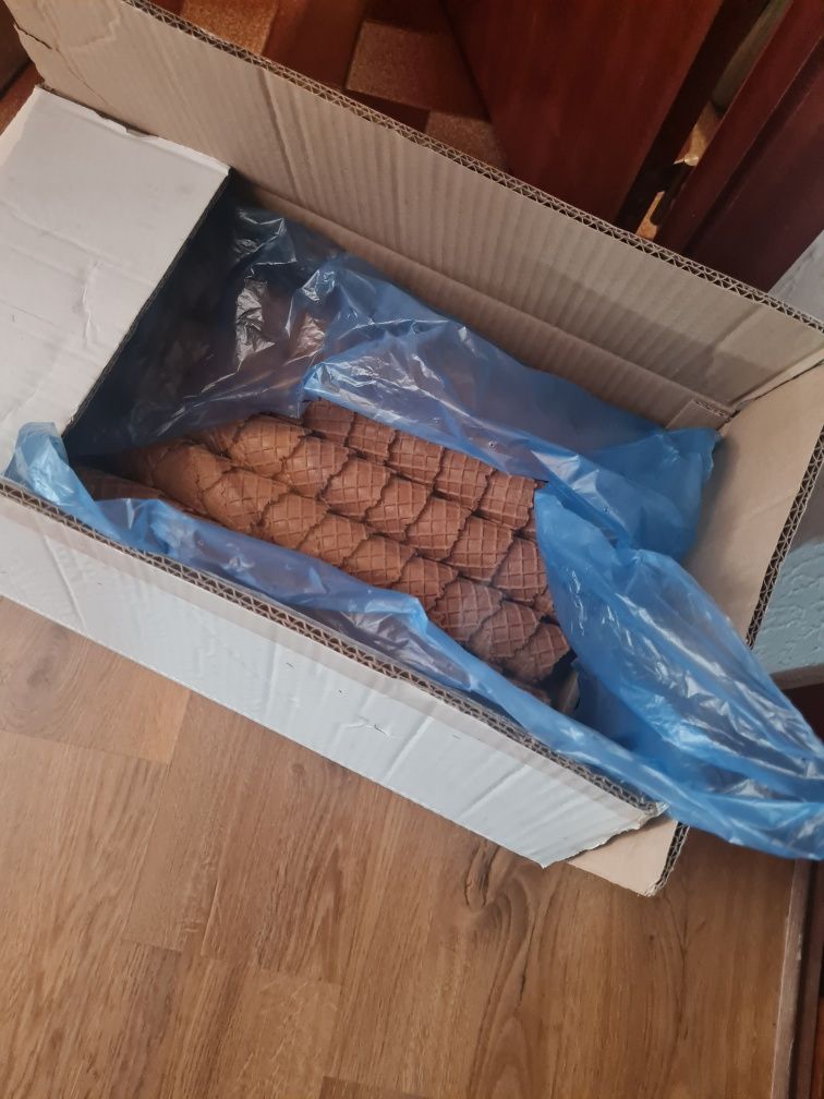 Cones Bolacha Belga para Gelados