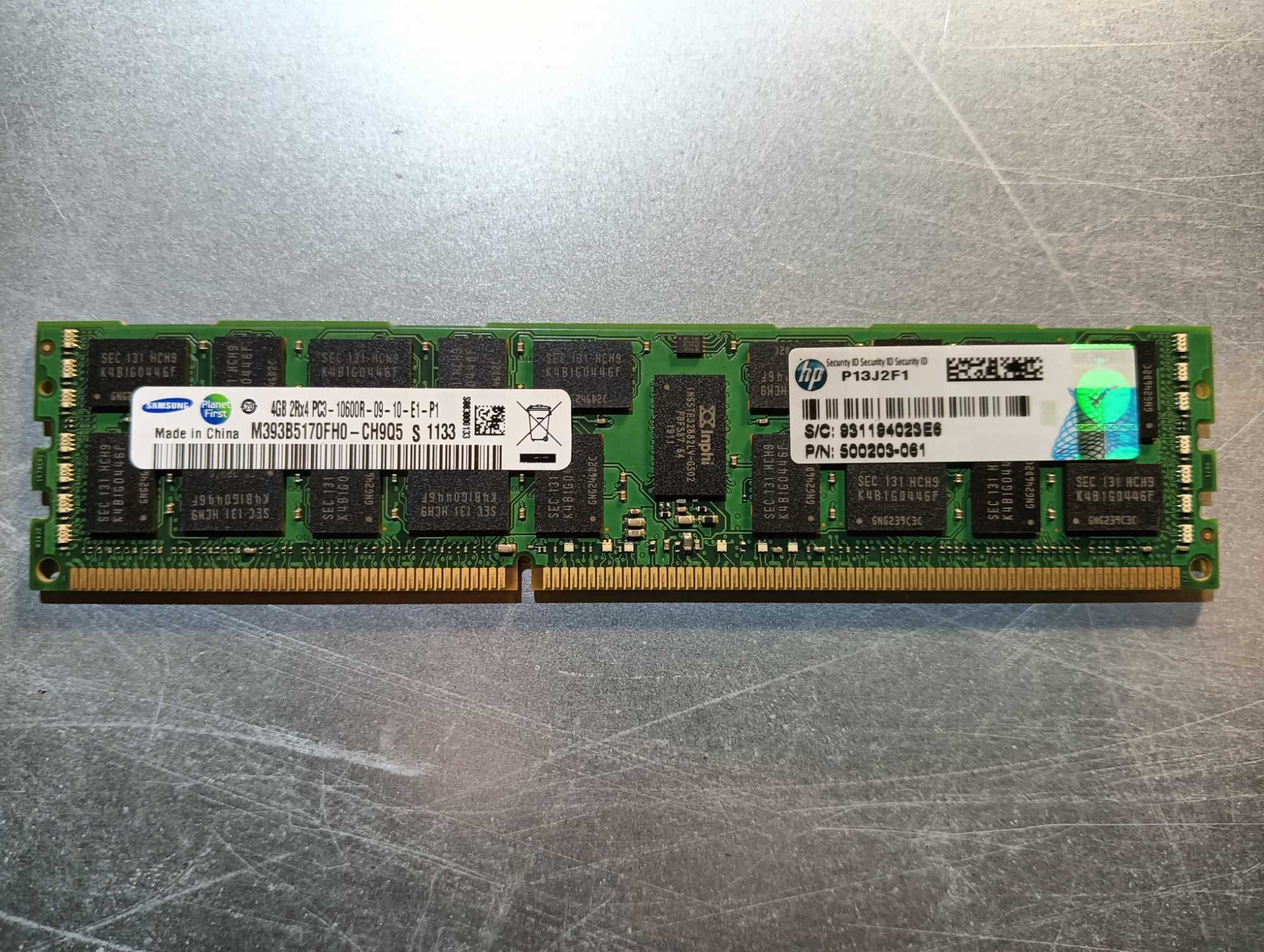 Lote de memórias servidor e de desktop DDR3 e DDR4