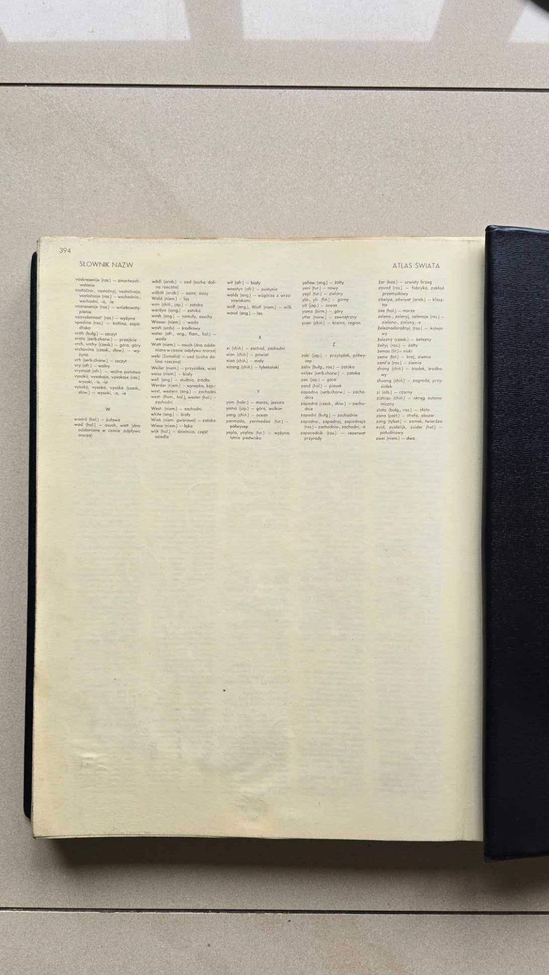 Atlas świata 1962 PW