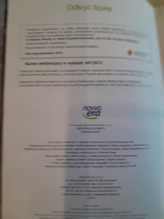 Podrecznik Odkryć fizykę Nowa Era