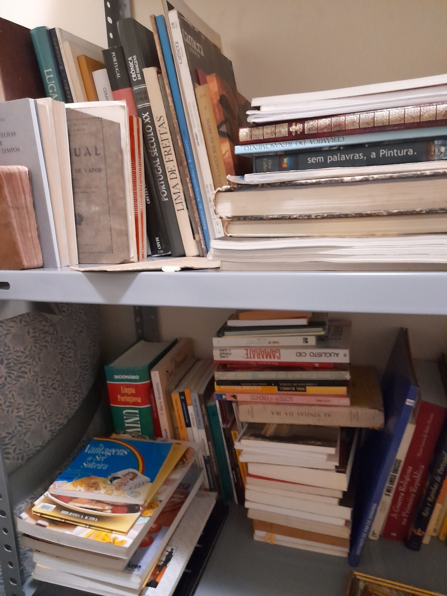 Vários livros de antiguidades