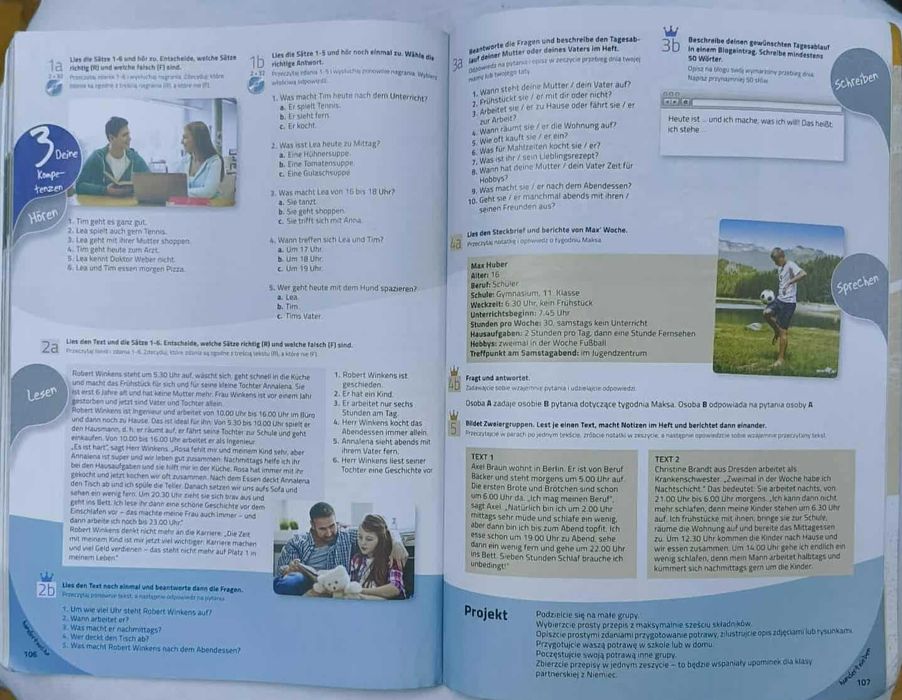 Zestaw Komplett plus #1 Język Niemiecki Podręcznik I Ćwiczenia KLETT