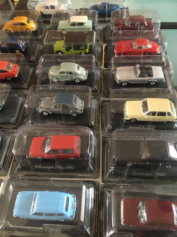 Miniaturas carros selados