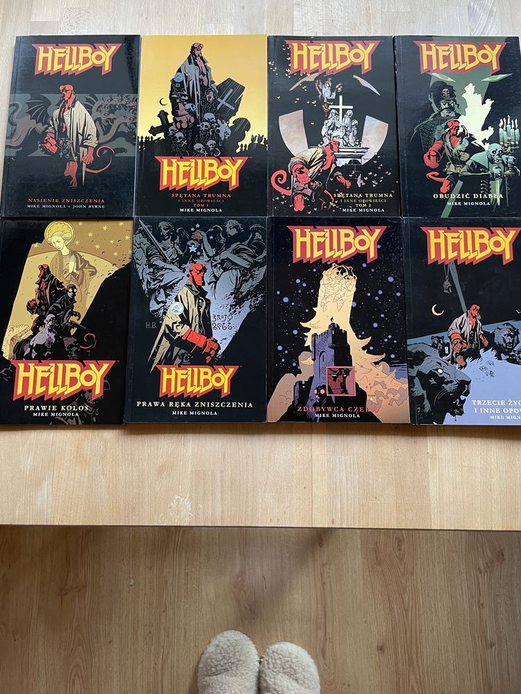 Komiksy Hellboy, kompletna seria