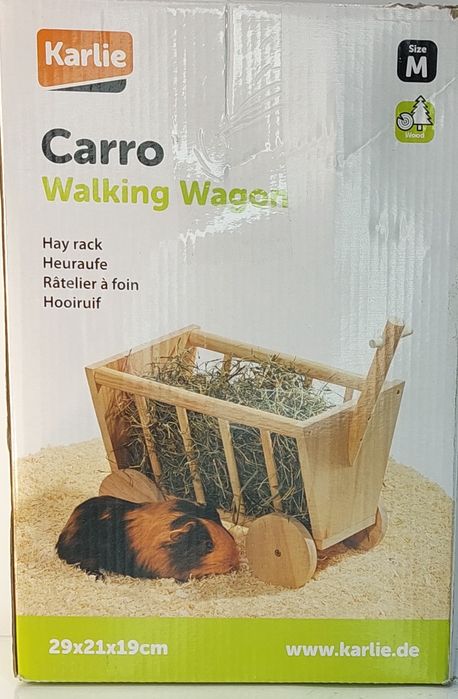 Wózek na karmę dla gryzoni