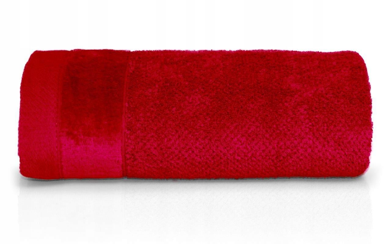 Ręcznik Vito 30x50 czerwony frotte bawełniany 550g