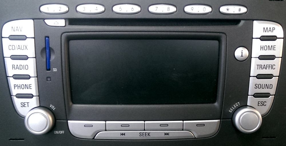 Ford Mapy 2022/2023 Karta FX NX MFD Sync Polskie menu PIN