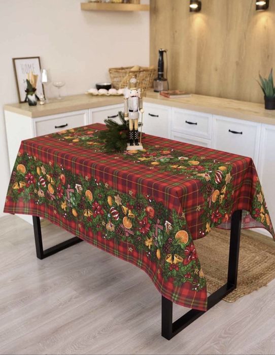 Різдвяні скатертини, новорічні скатертини, скатертина на різдво