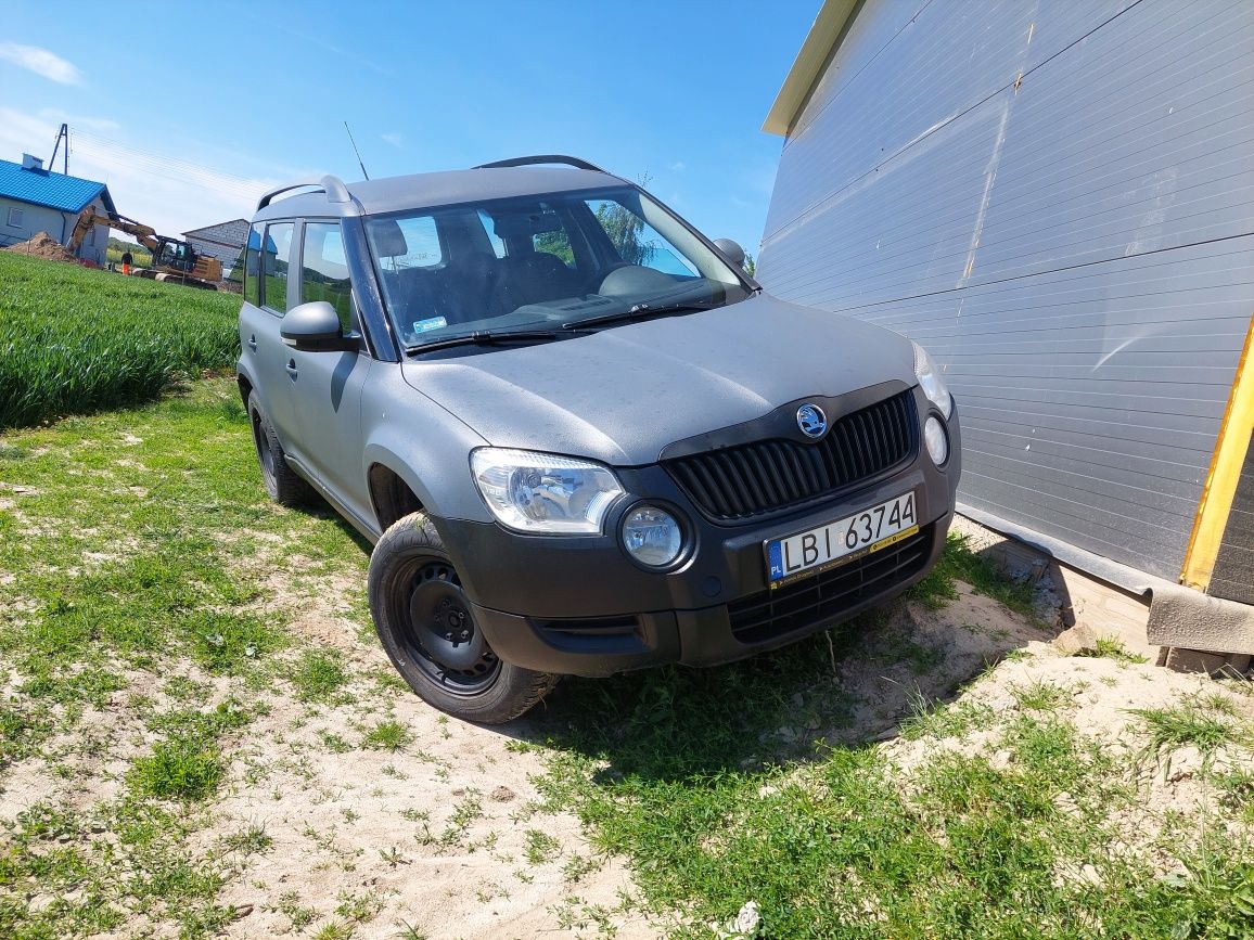 Skoda Yeti 4x4 2.0 TDI diesel,manual, raptor