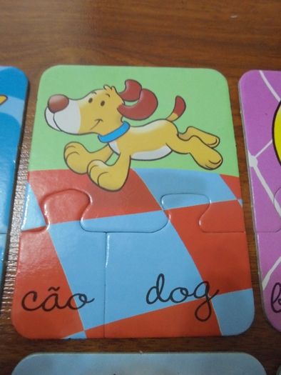 Puzzle: Aprende inglês, a lição do Sabichão, da MAJORA