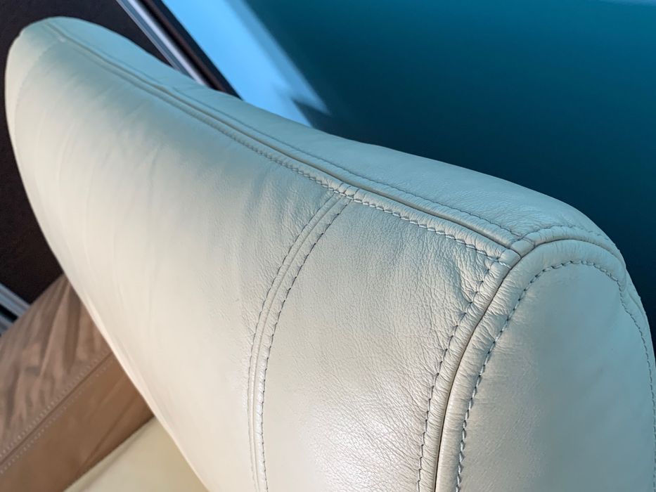 Fotel ze skóry cielęcej firmy „des”