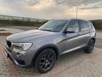 BMW X3 BMW X3 2.0CM 150KM 2014 diesel czarna skóra