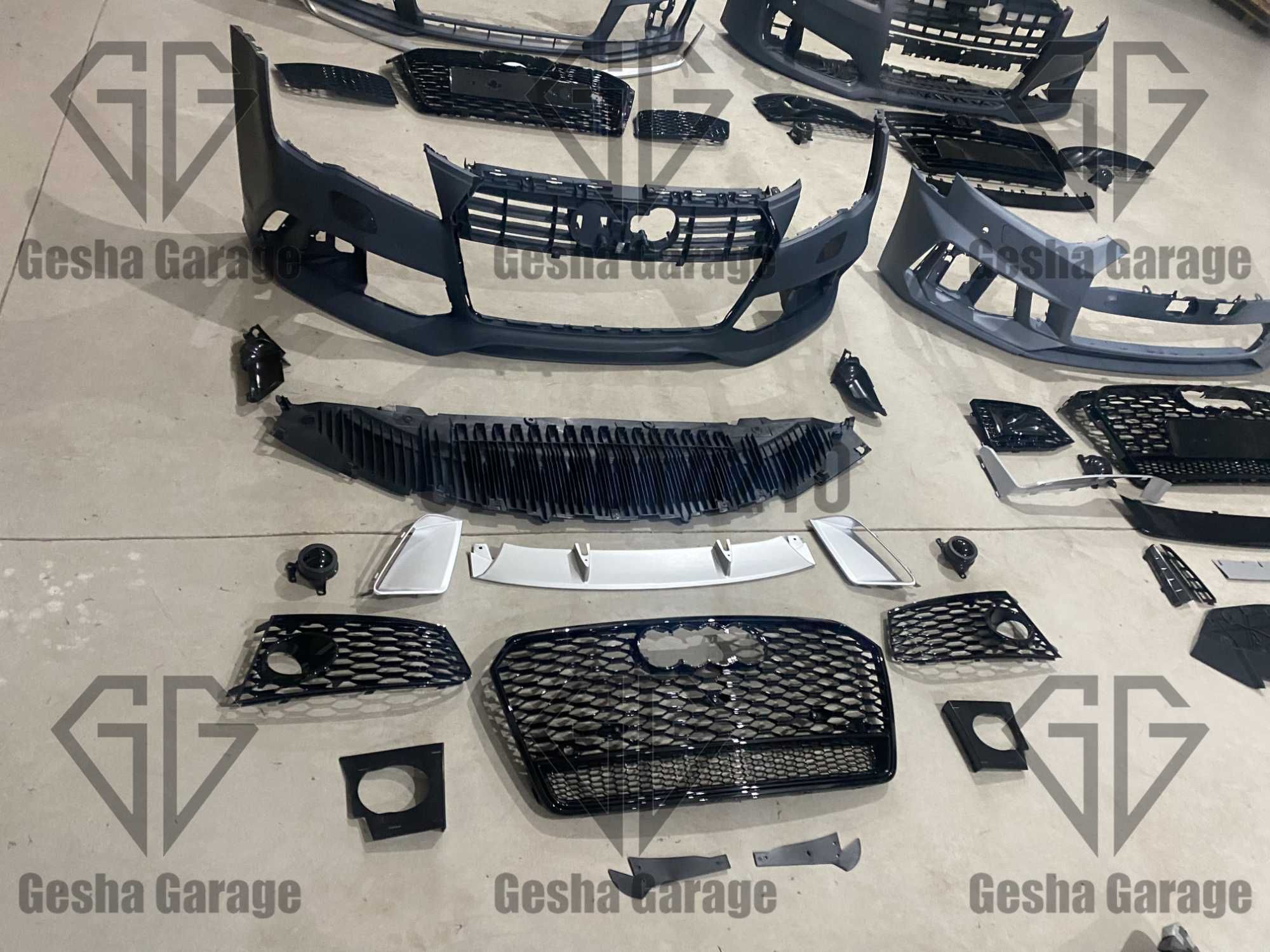 Бампер Audi Ауді a3 a4 a5 a6 a7 a8 q3 q5 q7 tt s-line rs слайн рс рест