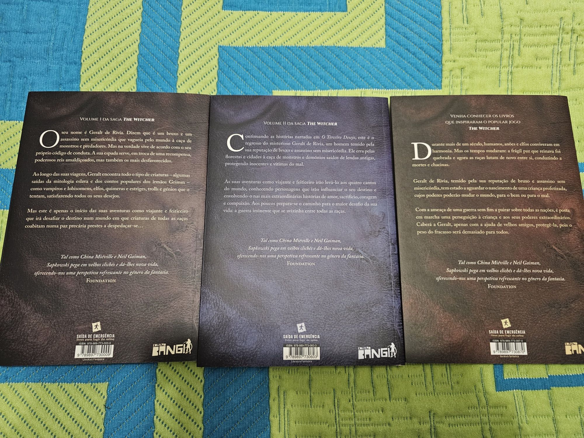 The Witcher Volume 1,2,3 Português