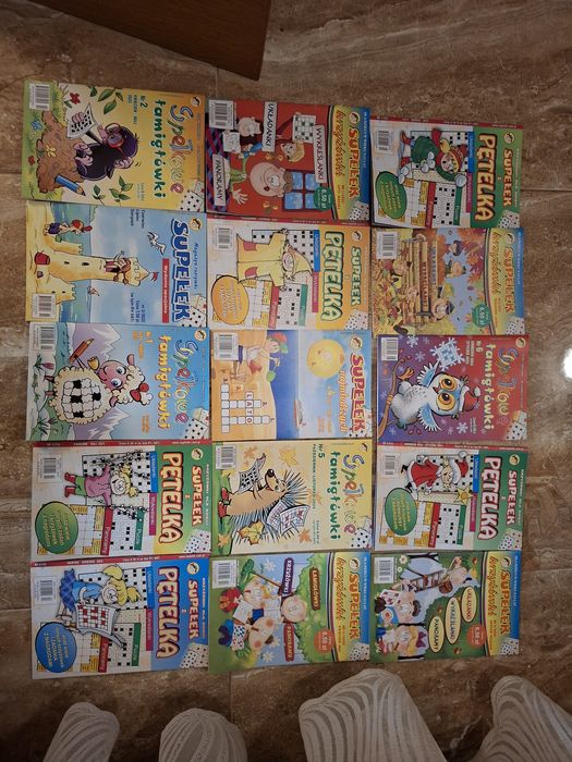 Supełkowe łamigłówki krzyżówki rebusy