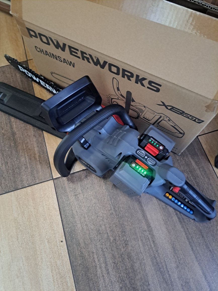 Piła akumulatorowa 40v Najmocniejsza Szwedzkiej firmy Powerworks 15m/s
