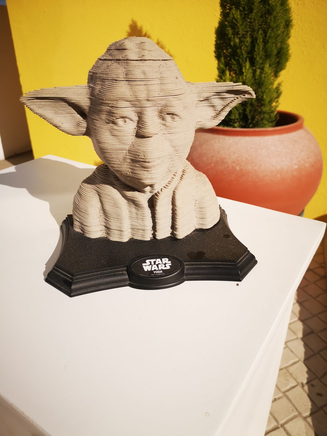 Puzzle 3D busto Yoda - Star wars