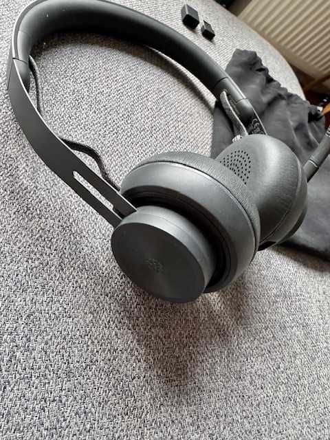 Słuchawki bezprzewodowe - Logi ZONE WIRELESS - Bluetooth, ładowanie QI