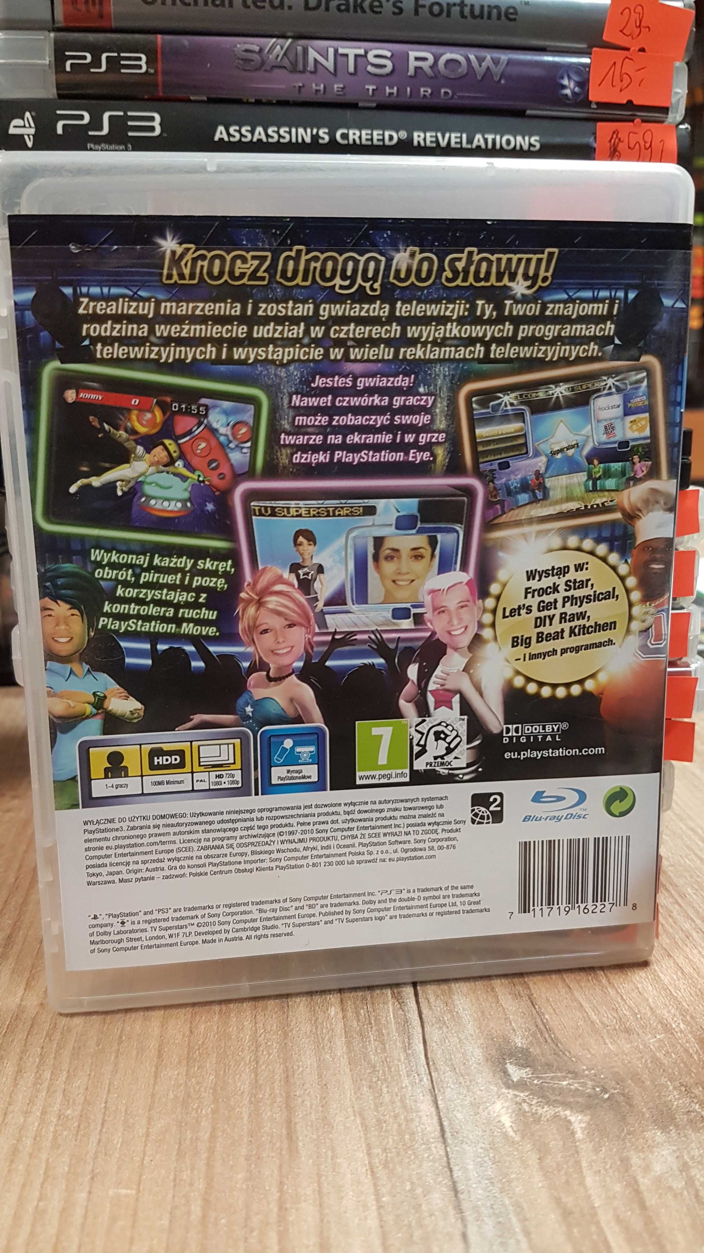 TV Superstars PS3  Sklep Wysyłka Wymiana