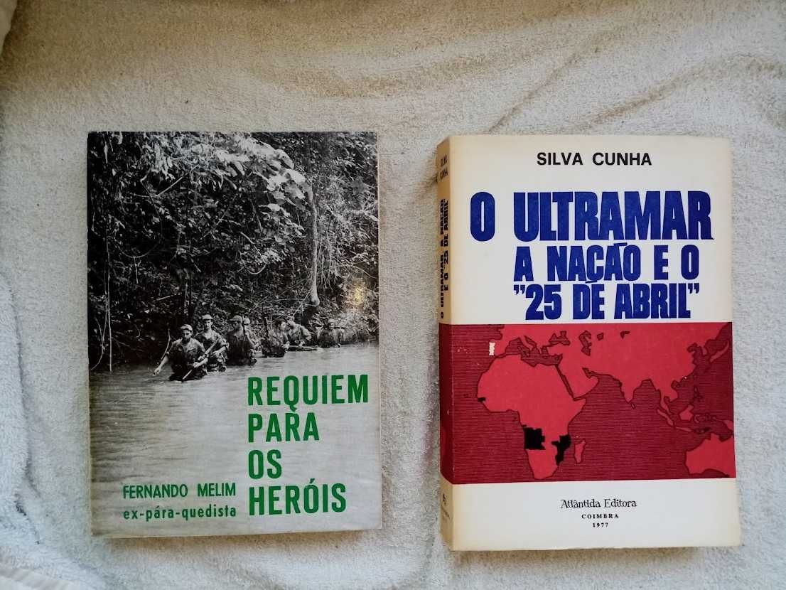 Livros Ultramar e Guerra Colonial e Estado Novo PORTES GRÁTIS