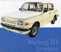 Model Wartburg 353 Limousine, Kultowe auta PRL skala 1:43