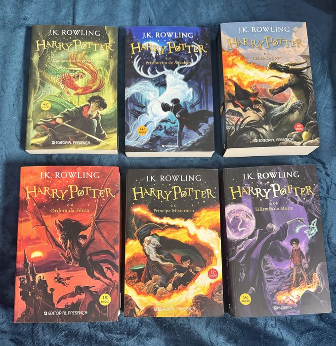 Coleção Harry Potter livros NOVOS
