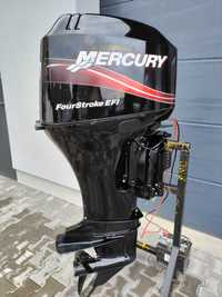 Silnik zaburtowy Mercury 50 EFI power trym stopa L Manetka Film