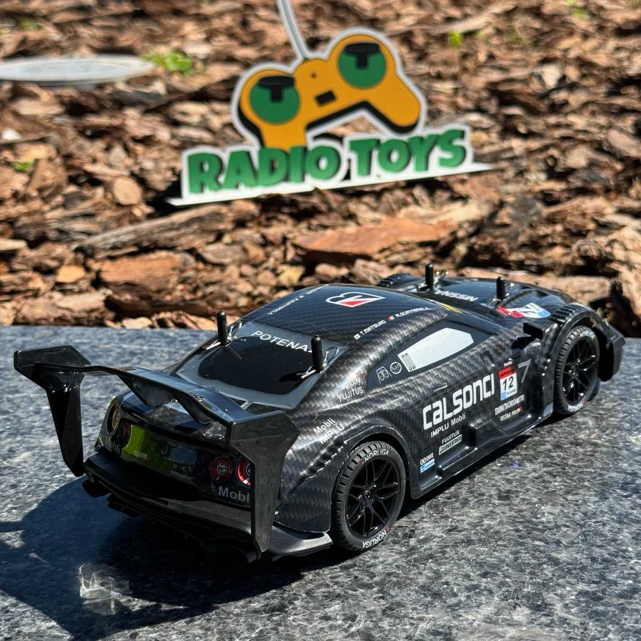 Дрифтовая машинка на радиоуправлении Nissan GT-R. Машинка для дрифта