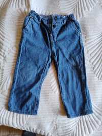 Spodenki jeansowe cienkie r. 80
