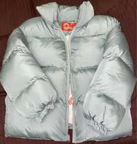 Зимова тепла коротка куртка Пуховик Пуфер Аеропух размер М (46)