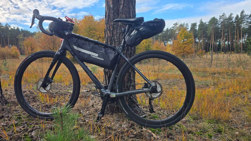 Merida silex 4000 carbon + obręcze rama M