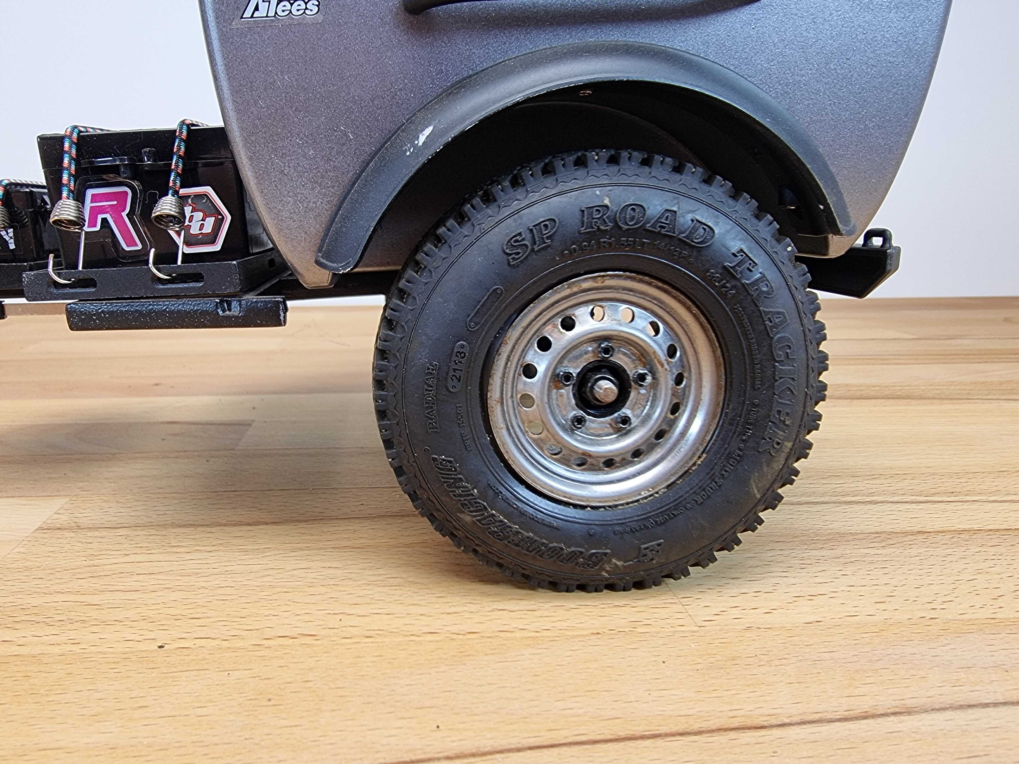 Przyczepka Kempingowa RC z Namiotem Team Raffee 1/10 Pop-Up Camper