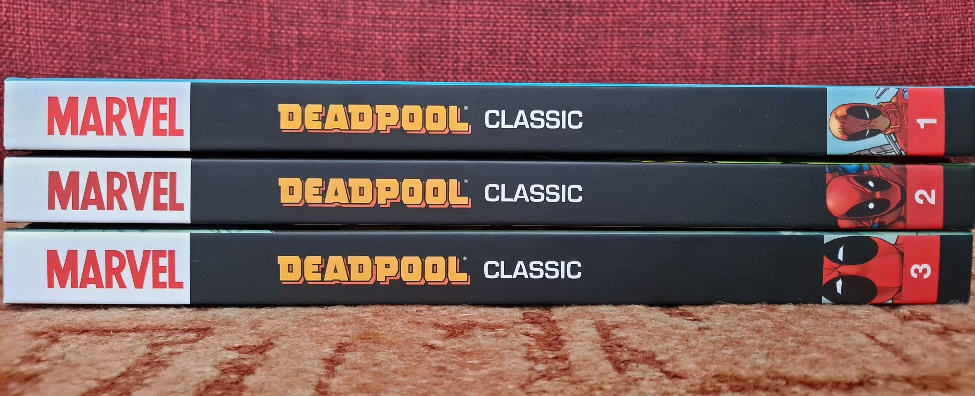 "Deadpool classic" tomy 1-3, komiksy