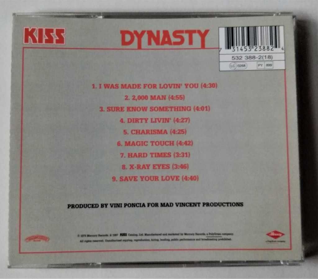 KISS - Dynasty CD