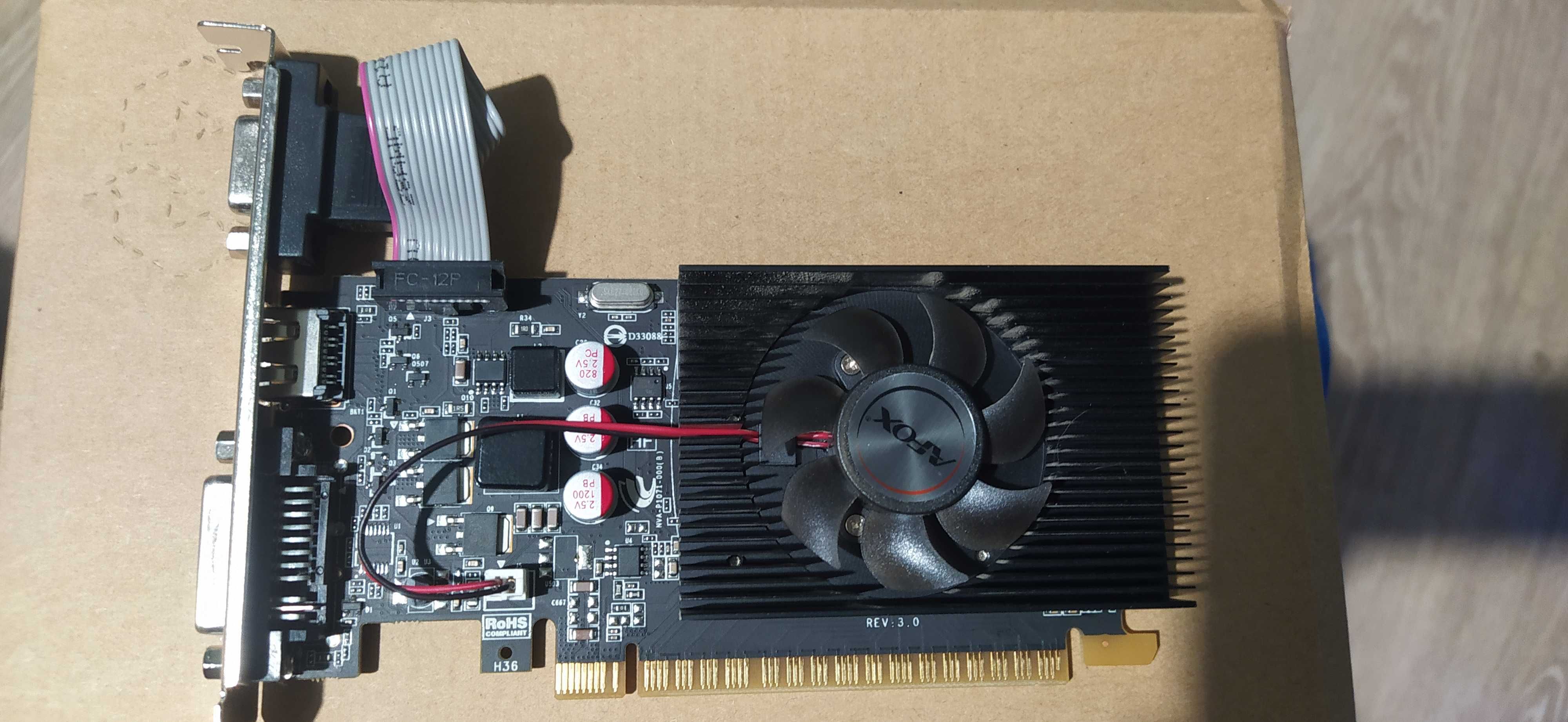 Karta graficzna AFOX NVIDA GeForce GT 730 4GB HDMI DVI VGA PCI-E DDR3