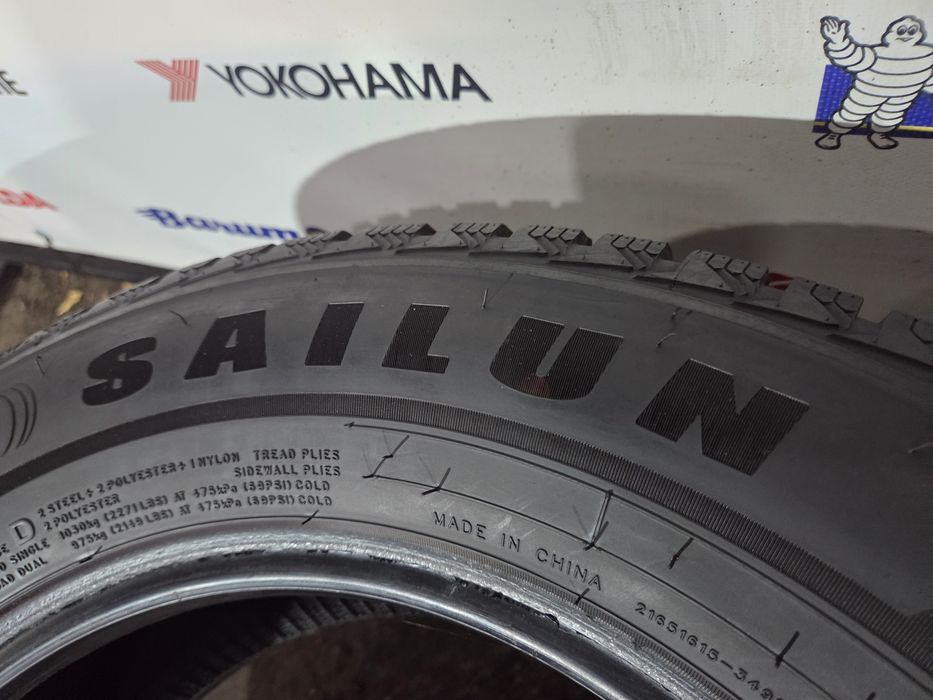 Шини зимові 215 65 16c Sailun 8.5мм!