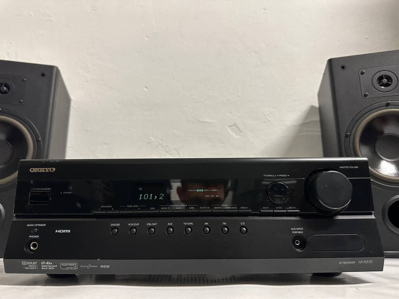 5.1 AV Amplituner Onkyo HT-R370, 5*125 W, HDMI 

Dzięki amplitunerowi