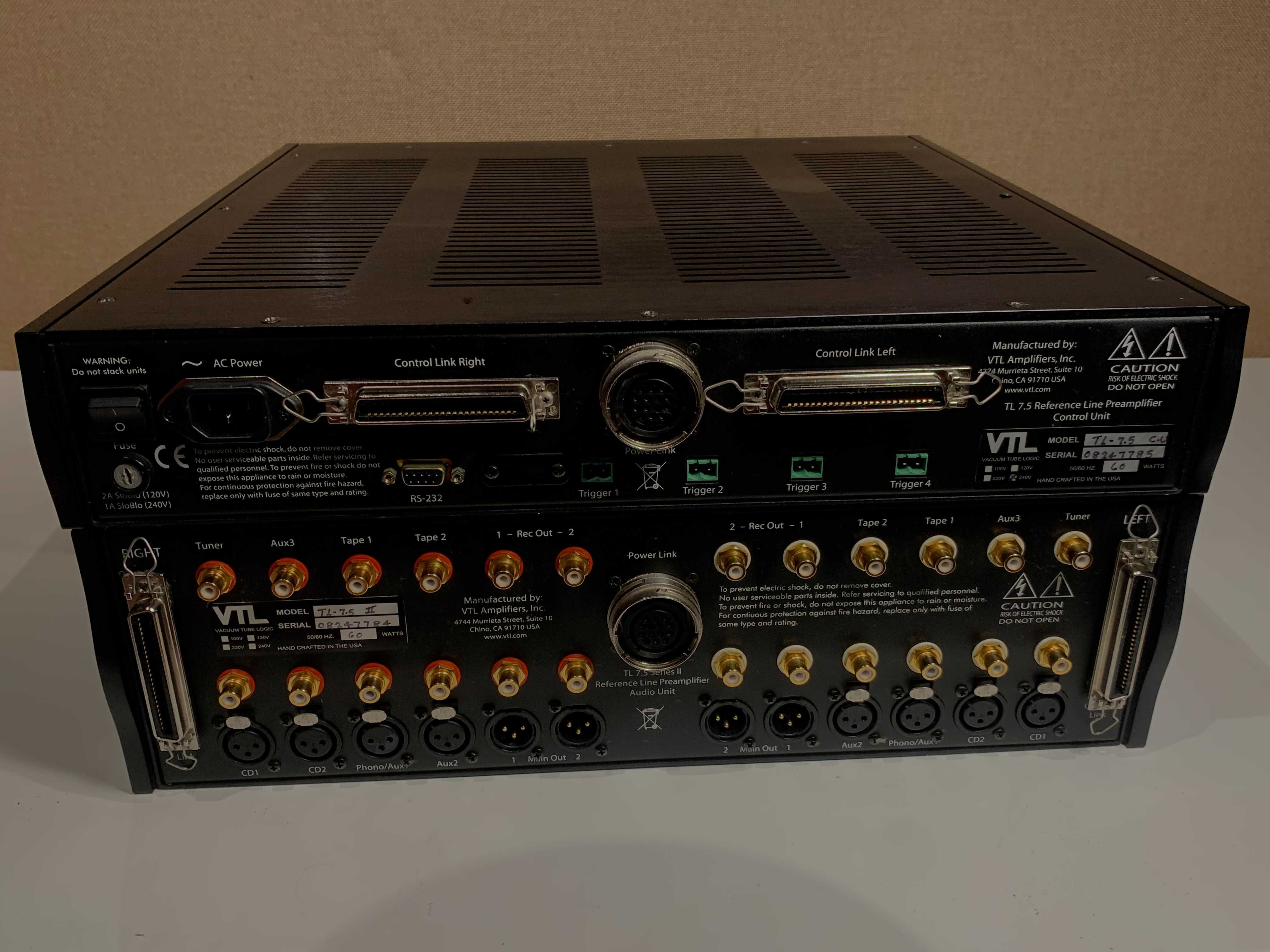 VTL-7.5 reference PRE AMPLIFIER