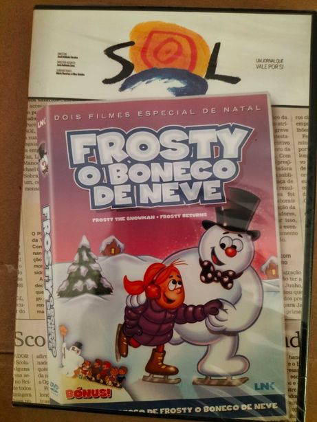 DVD "Frosty o boneco de neve"