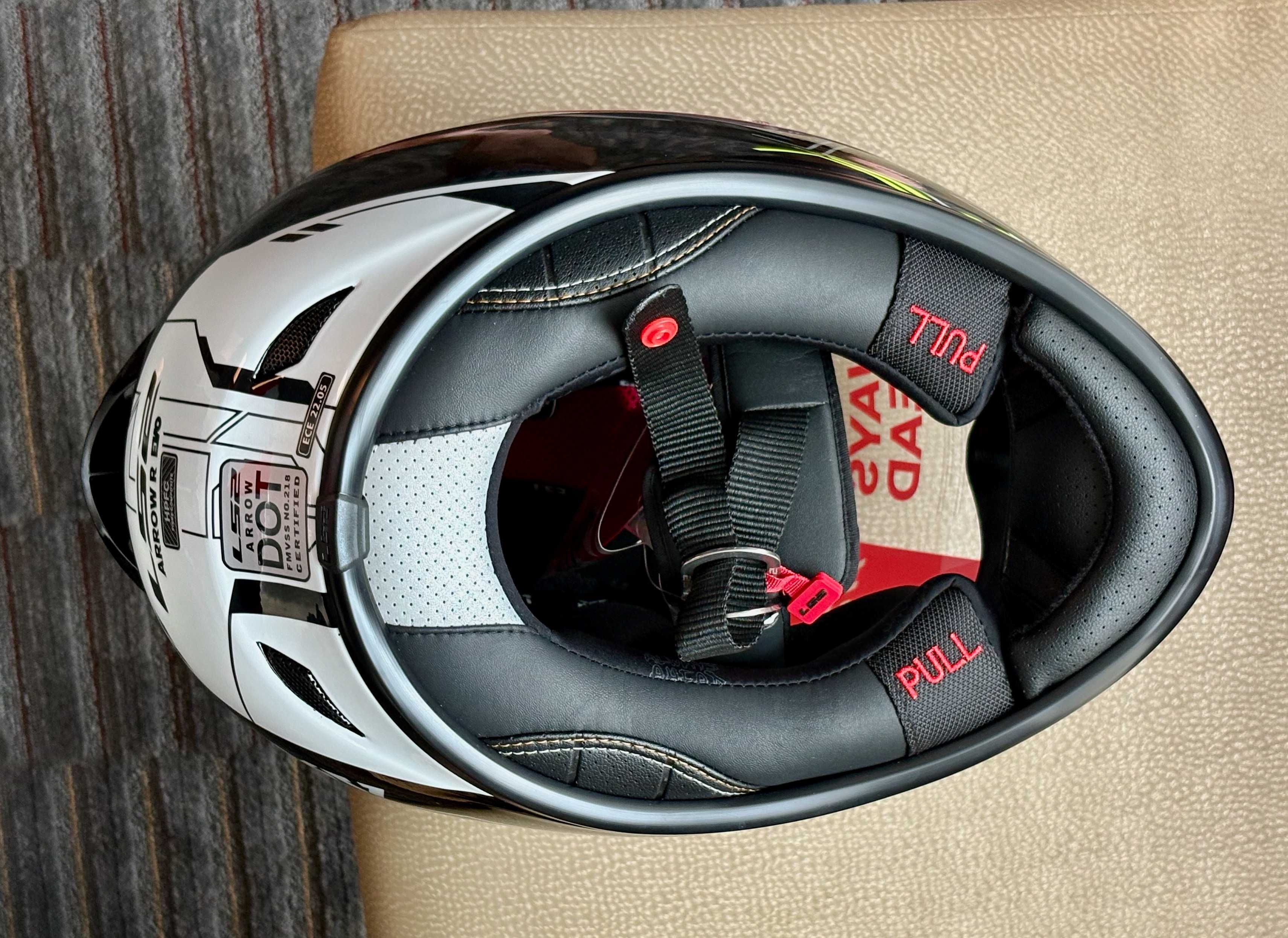 Capacete NOVO LS2 ff323 Arrow R Carbon/Kevlar (34% Desconto) Em M e L
