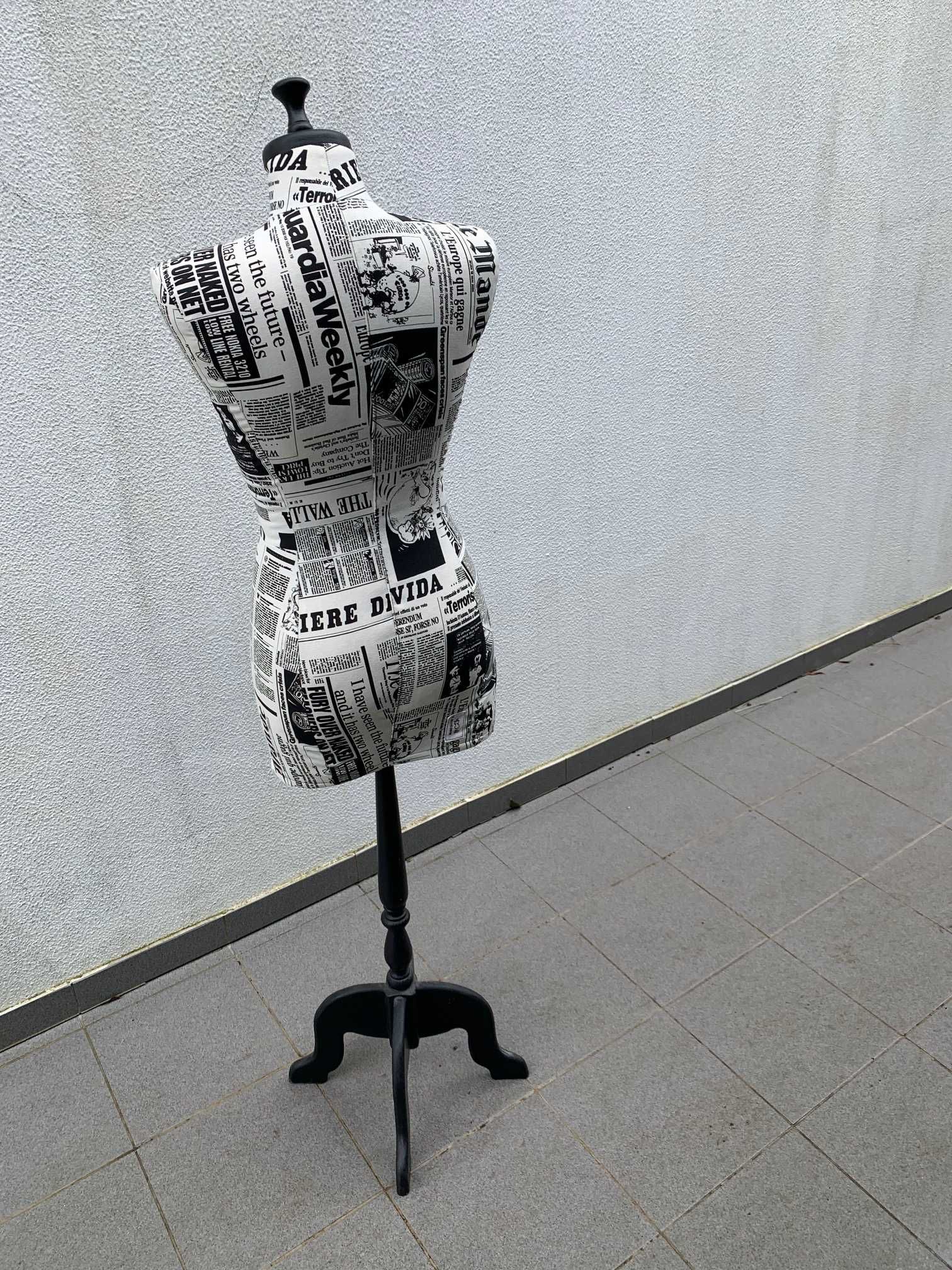 Manequim e/ou Busto com padrão