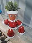 Vasos em forma de boneco