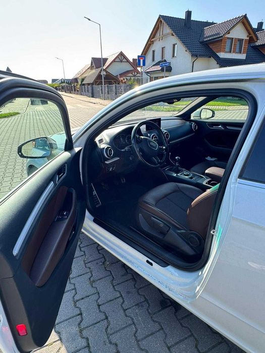 Audi A3 8V 2.0 TDI 190TysKm Brązowe Wnętrze
