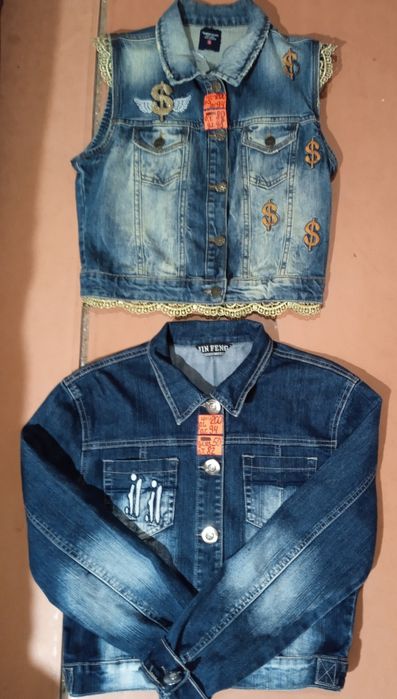 Джинсовая одежда для девочек